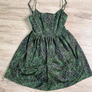 Crescent Creepers Spider Web Dress